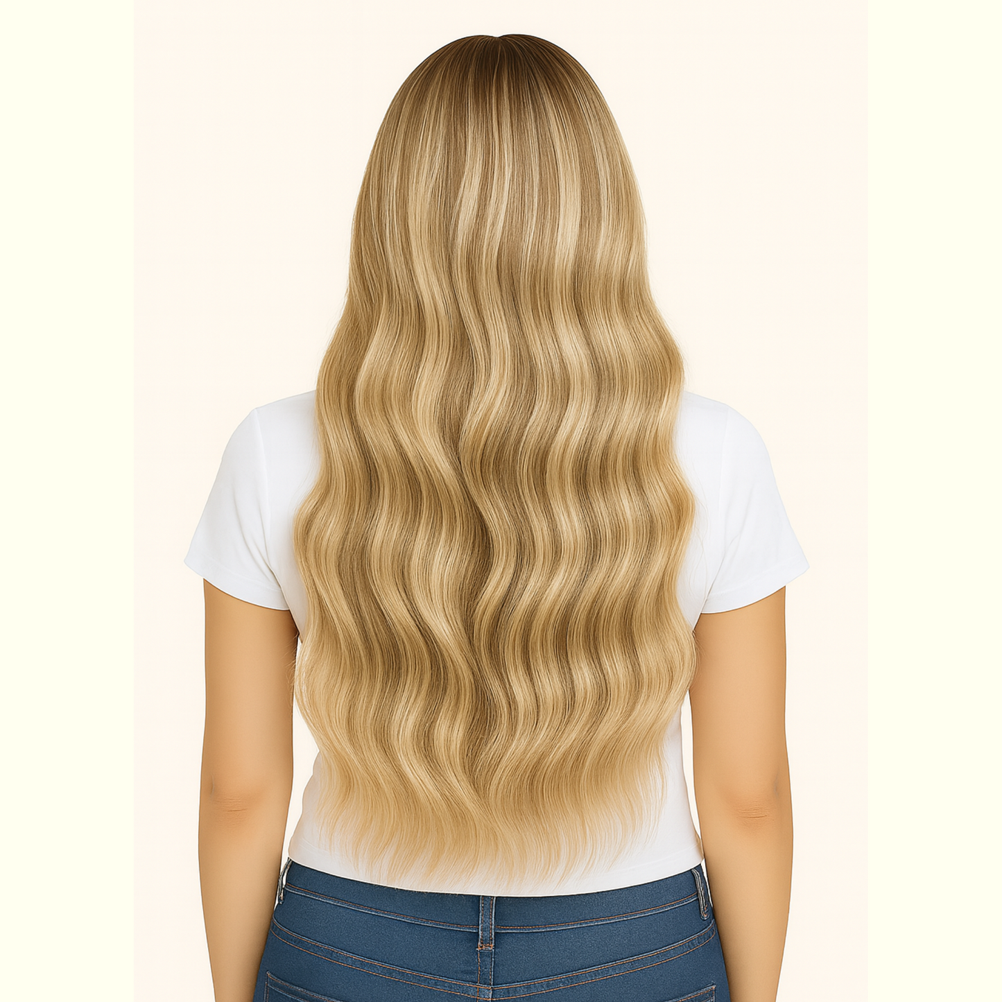 T8-P14/60 Bronde to Platinum Tape-In Extensions – Remy Human Hair – Same Day Shipping