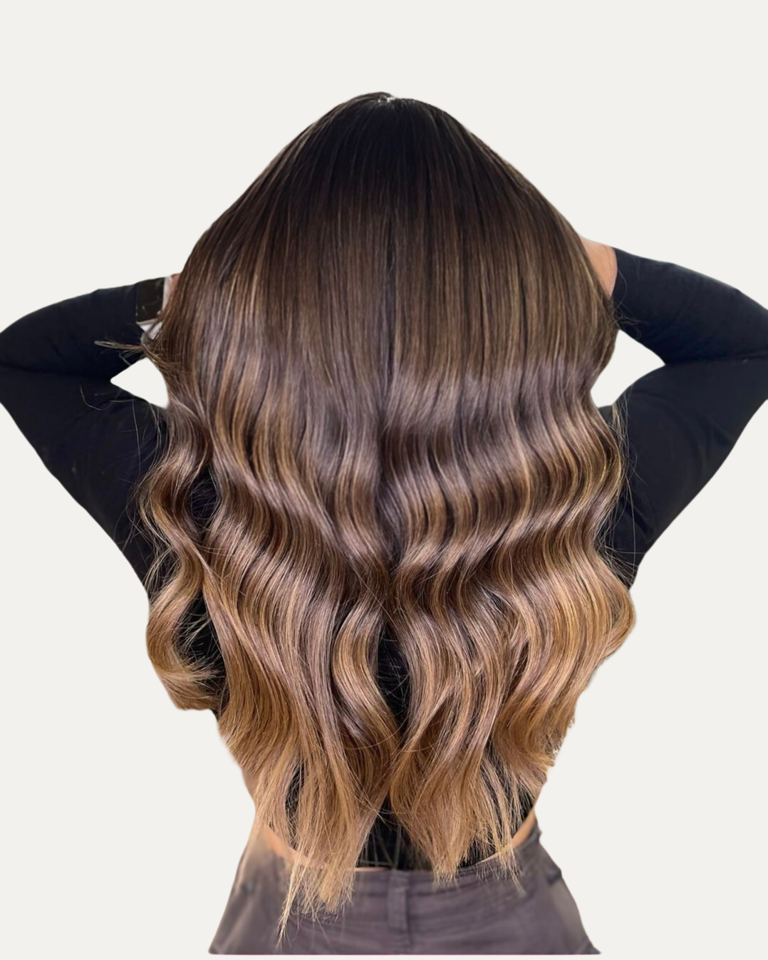 Rooted Balayage T8- 8/22 Ultra-Thin Mini Weft Hair Extensions | Real Hair Co - REAL HAIR CO