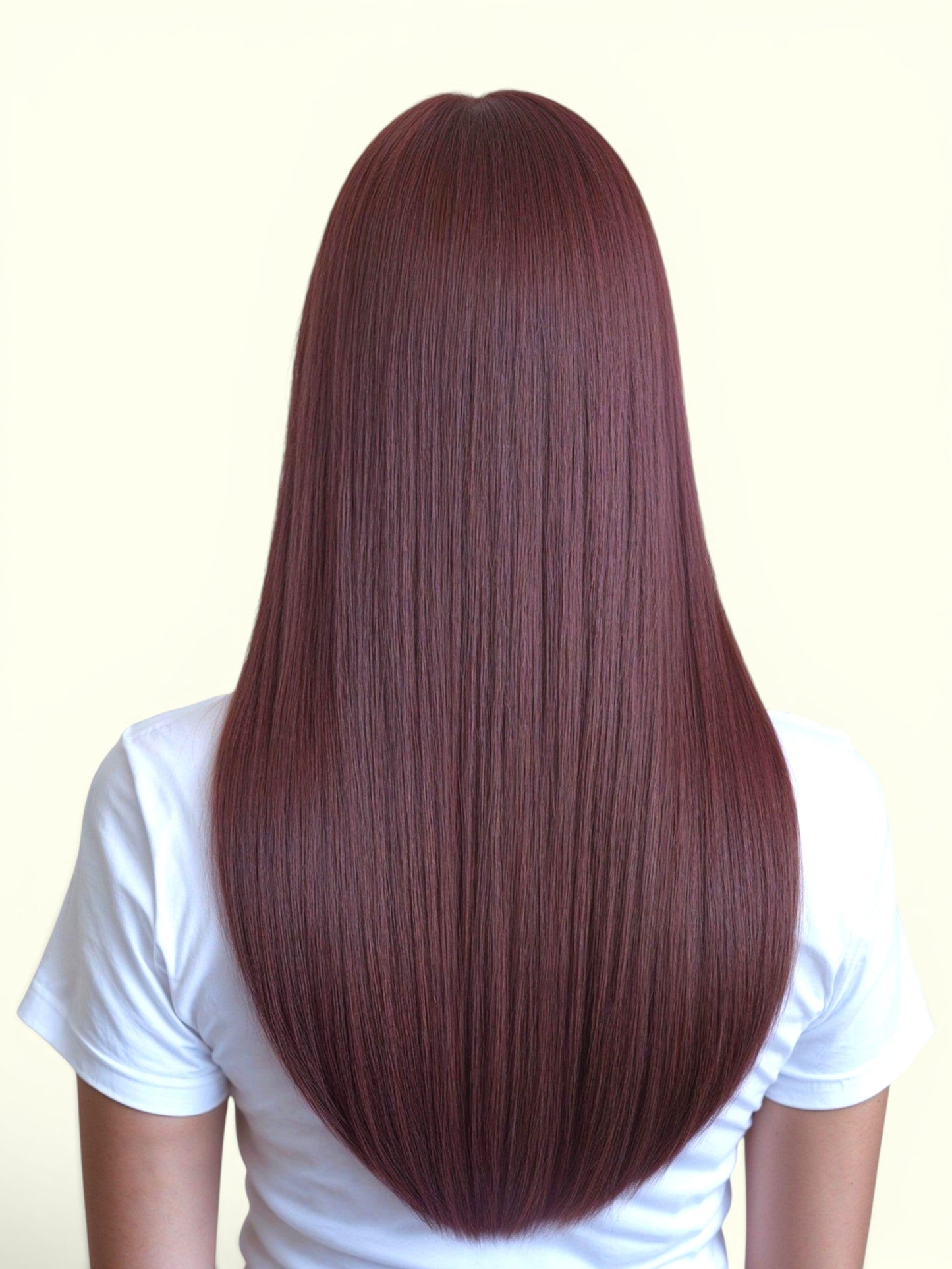 Deep Burgundy Red #32 Micro Tip Hair Extensions – Remy Human Hair | Real Hair Co