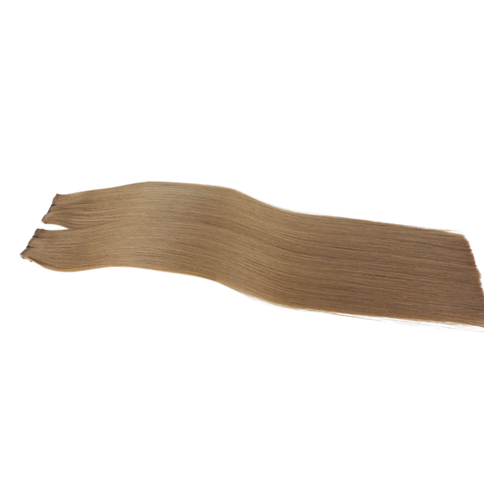 Cool Beige Dark Blonde #5CB Tape-In Extensions – Remy Human Hair – Same Day Shipping