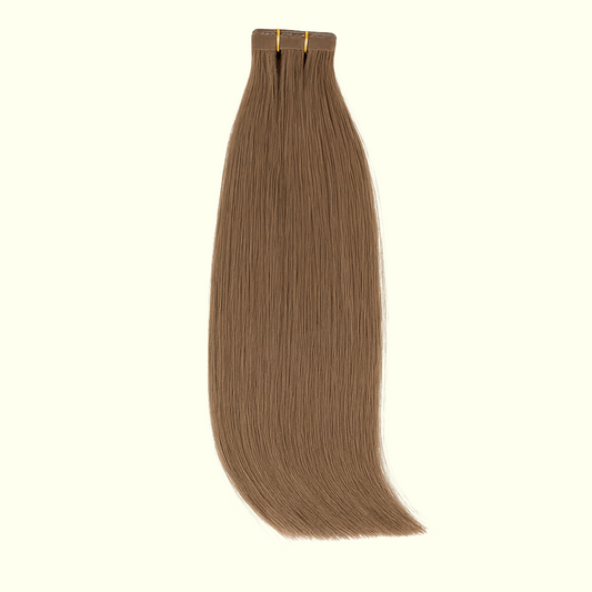 #8 Light Ash Brown Nano‑Ring Extensions – Same Day Delivery