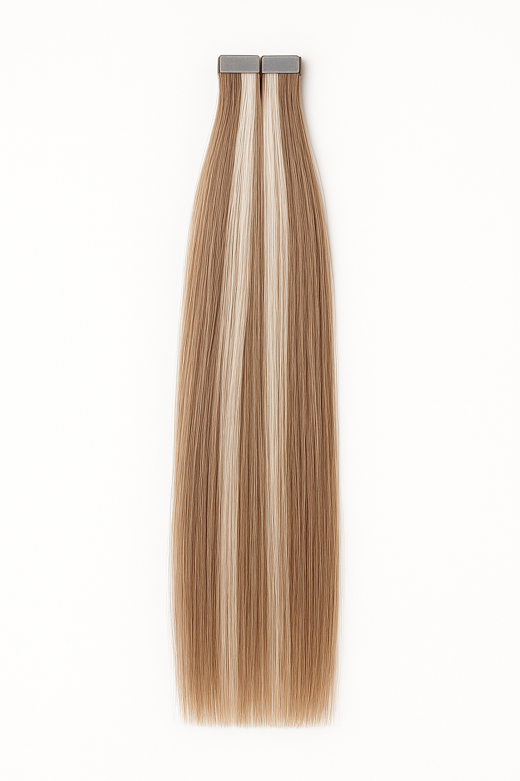 P8/60 Bronde with Platinum Ends Tape-In Hair Extensions – Remy Human Hair – Same Day Shipping