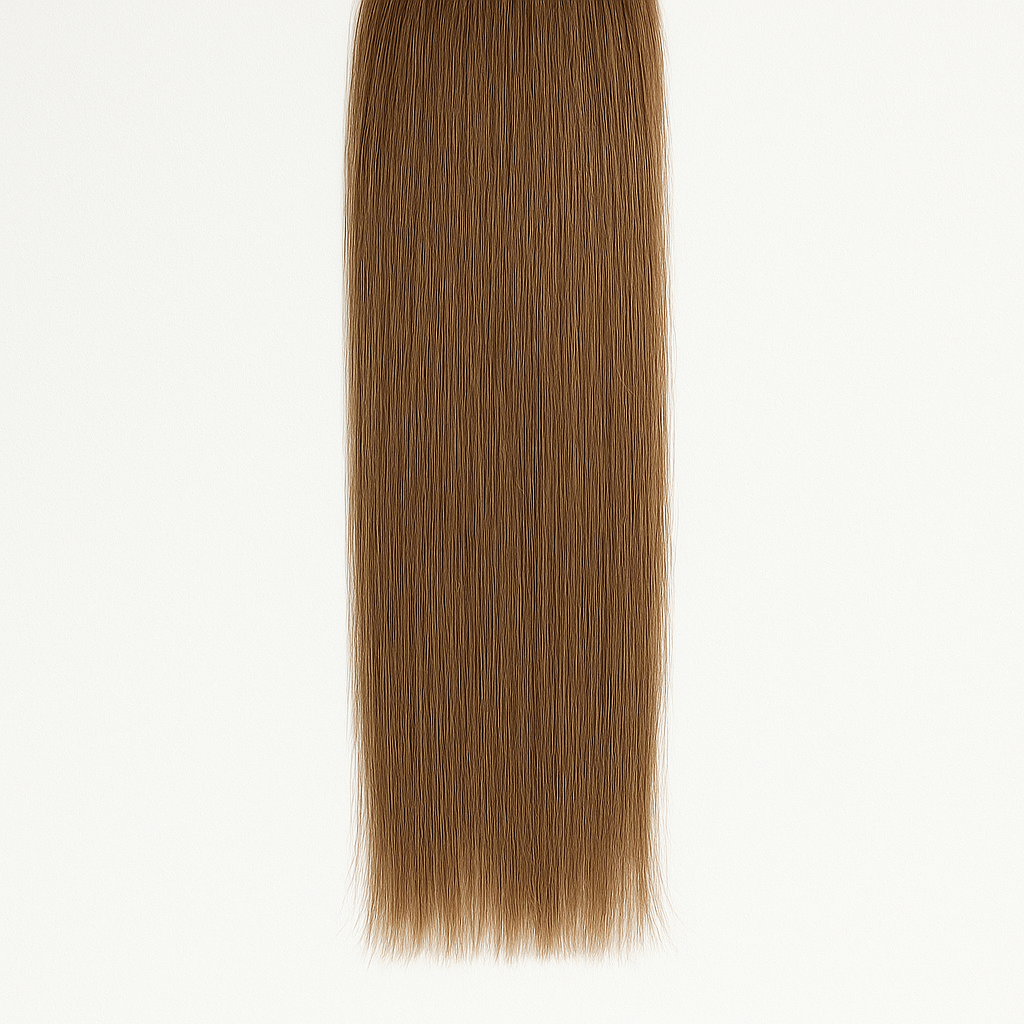 #6 Chocolate Brown Tape-In Hair Extensions – Remy Human Hair – Same Day Shipping