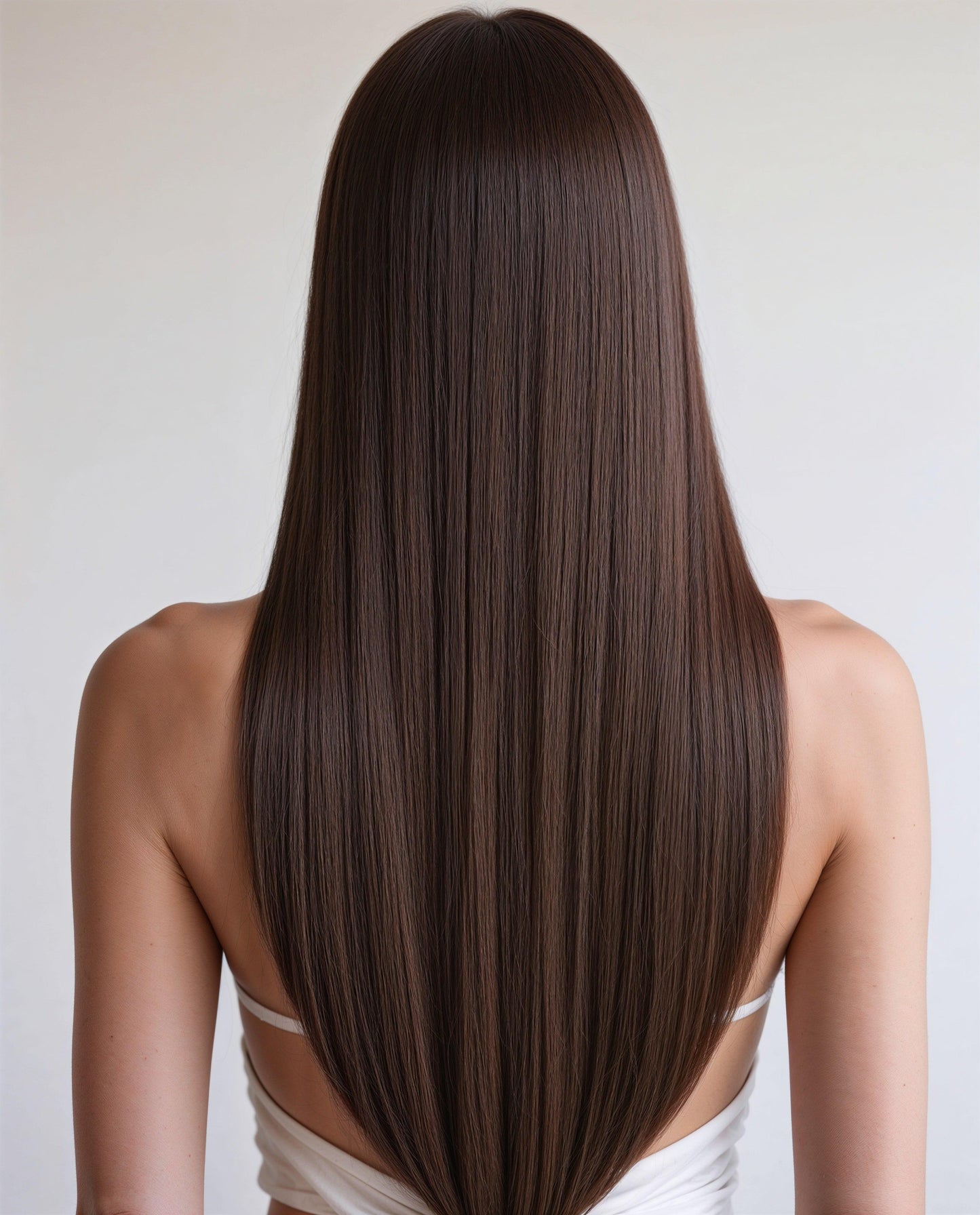 Medium Brown #4 Keratin Flat Tip Hair Extensions | Real Hair Co