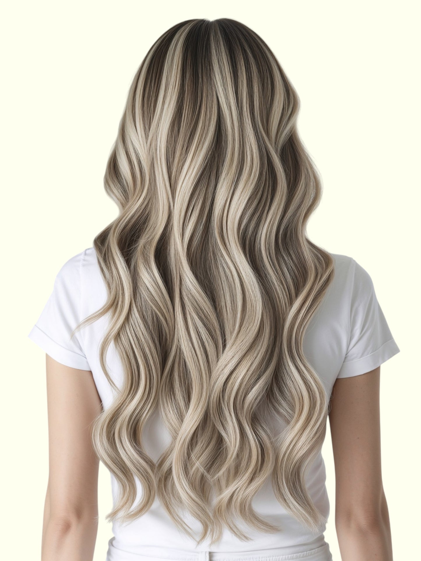 Glazed Donut Balayage T8-P14/60 Hand Tied Weft Hair Extensions – Remy Human Hair | Real Hair Co