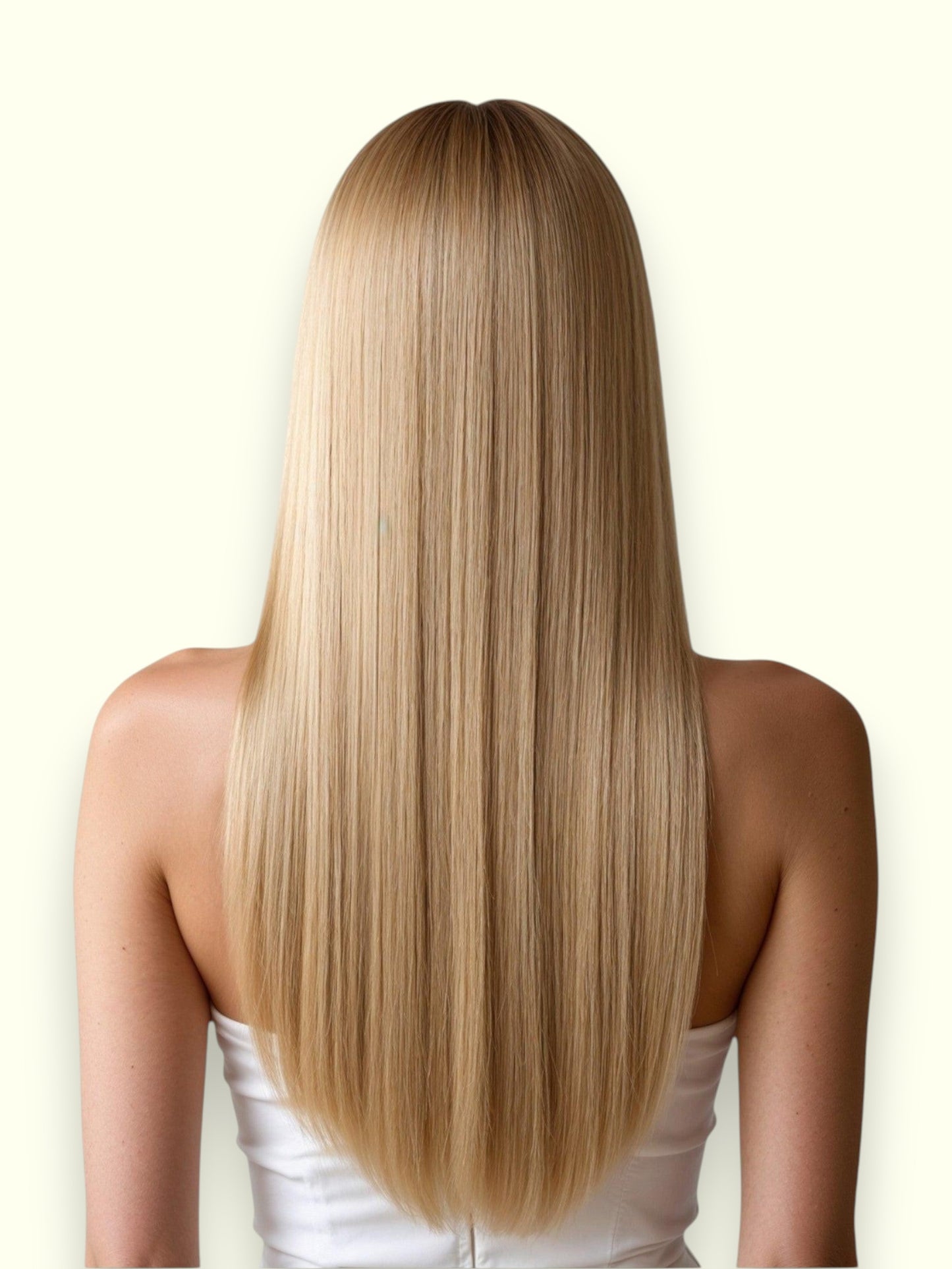 Honey Blonde #27 Hair Extensions On Model Result | Real Hair Co
