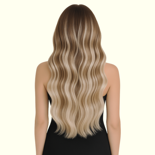 T7-P7/ICE Light to Icy Tape-In Extensions – Remy Human Hair – Same Day Shipping