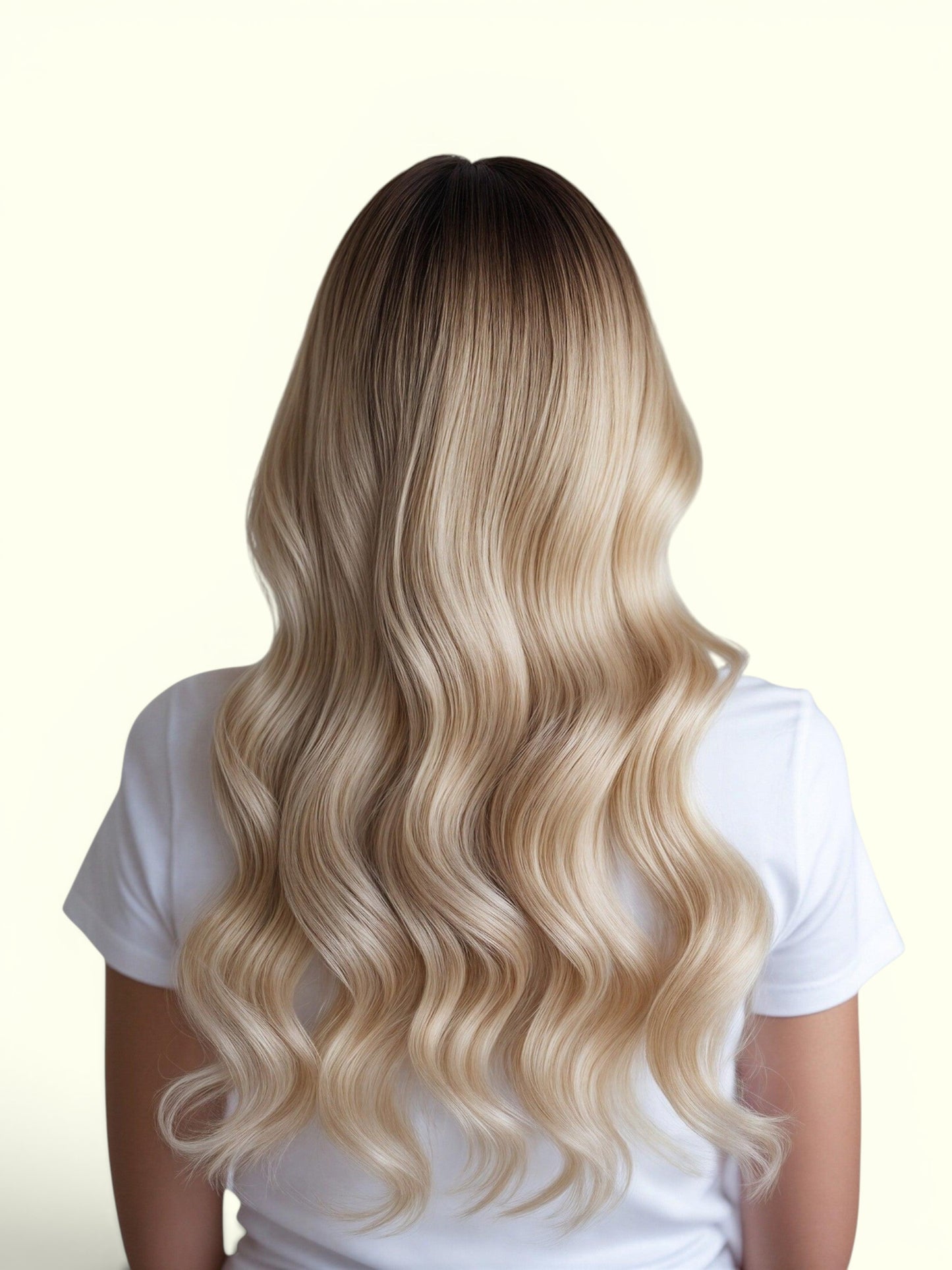 Bronde Platinum Ombre T8/60 Hand Tied Weft Hair Extensions – Remy Human Hair | Real Hair Co