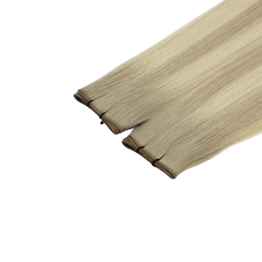 Balayage Lightest Ash Blonde - T19-19/60 Mini Weft Hair Extensions – Remy Human Hair | Real Hair Co