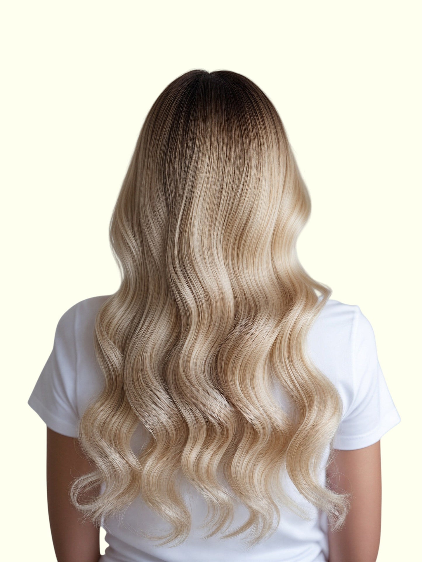 Bronde Platinum Ombre T8/60 Tape In Hair Extensions - Remy Human Hair | Real Hair Co
