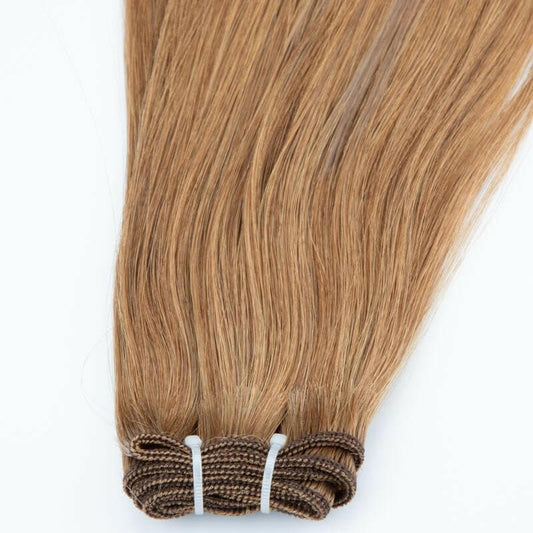 Chestnut Brown #6 Mini Weft Hair Extensions – Remy Human Hair | Real Hair Co