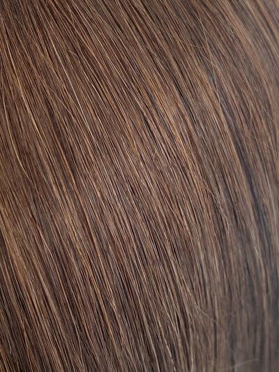 Chocolate Brown #3 Mini Weft Hair Extensions – Remy Human Hair | Real Hair Co