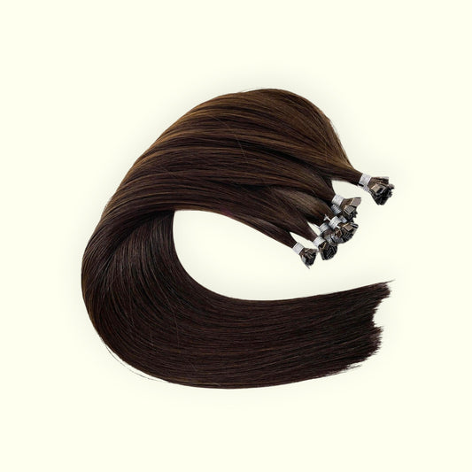 Dark Brown #2 Remy Human Hair Extensions | Real Hair Co
