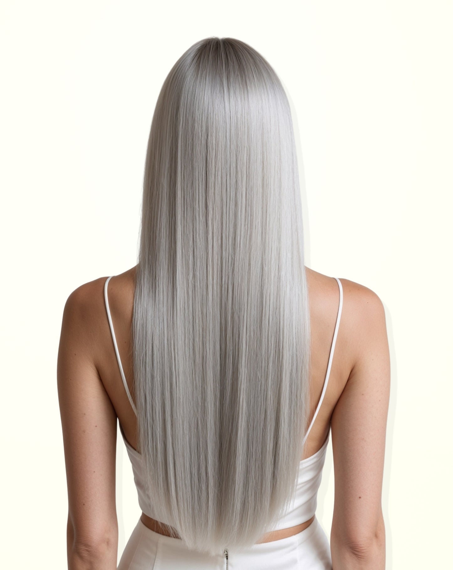 Grey Remy Human Hair Extensions | Real Hair Co