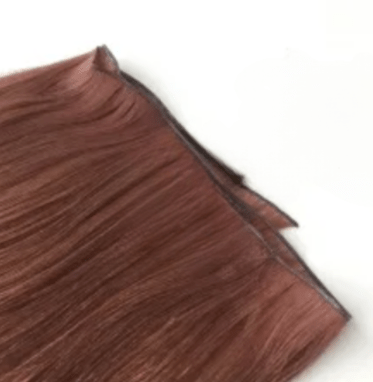 Hand Tied Weft Hair Extensions by Real Hair Co - Copper Red #33 - 100% Remy Human Hair.