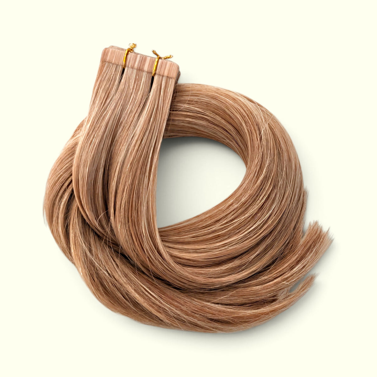Ash Bronde Mix M8/60 Invisible Tape In Hair Extensions