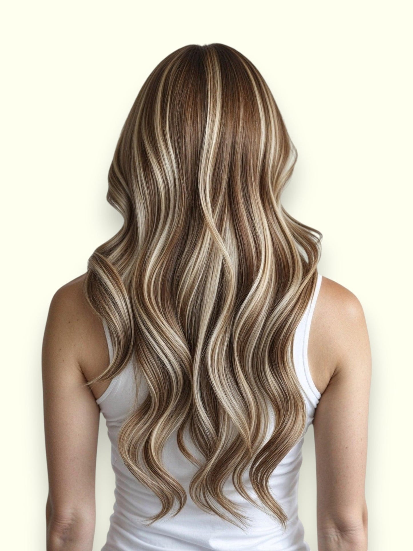 Sun-Kissed Brunette Balayage T8-P8/22 Remy Human Hair Extensions | Real Hair Co