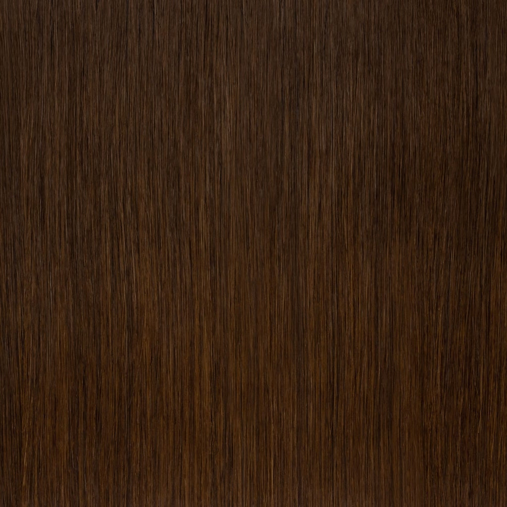 Chocolate Brown #4 keratin flat tip Hair Extension - REAL HAIR CO