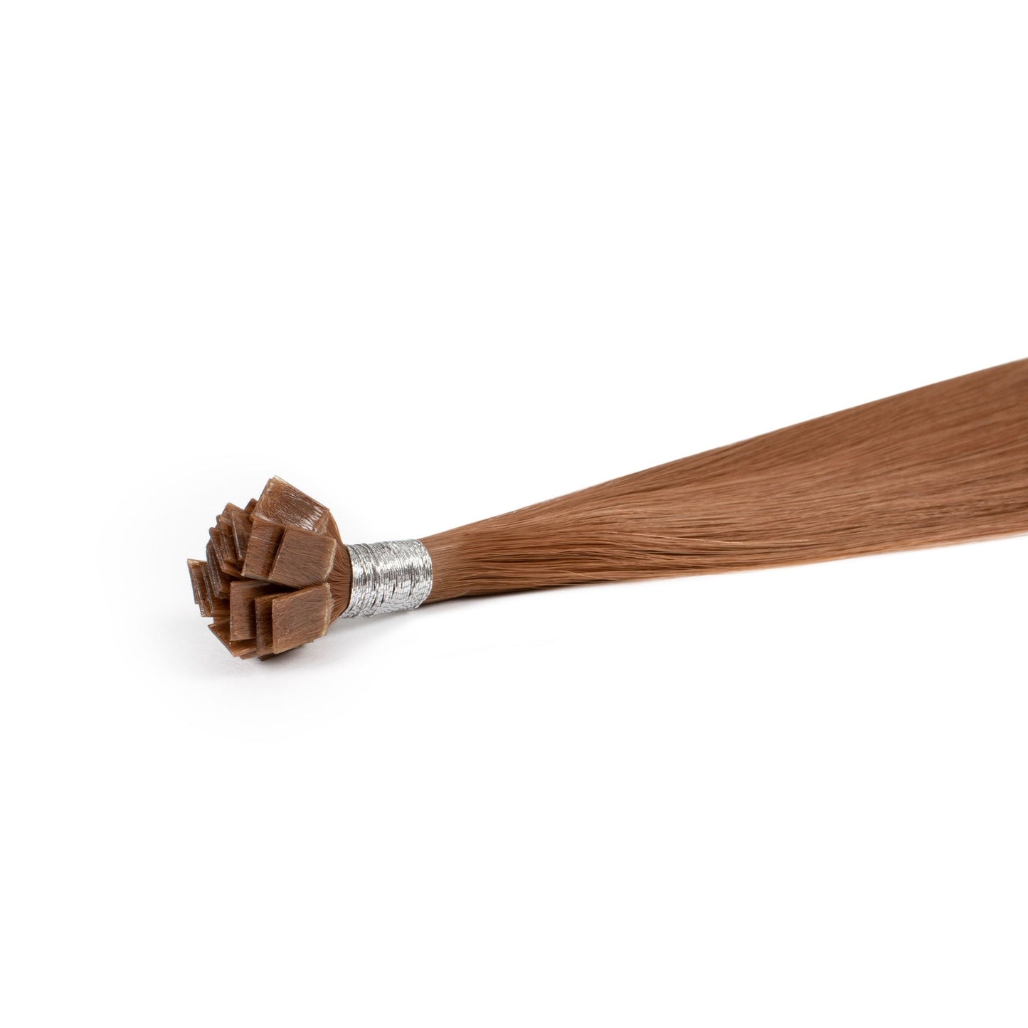 Medium Auburn Blonde #30 keratin flat tip Hair Extension - REAL HAIR CO