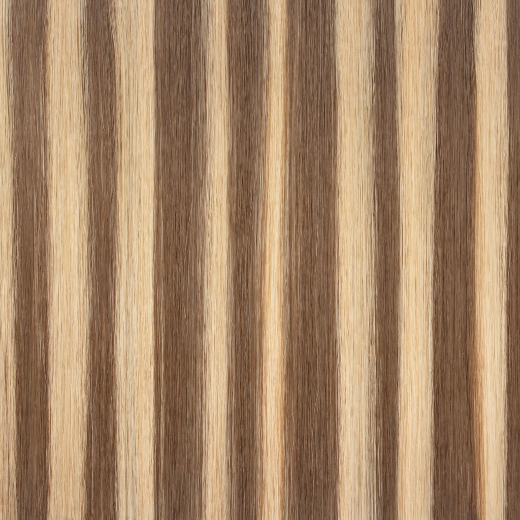 Piano #6/22 keratin flat tip Hair Extension - REAL HAIR CO
