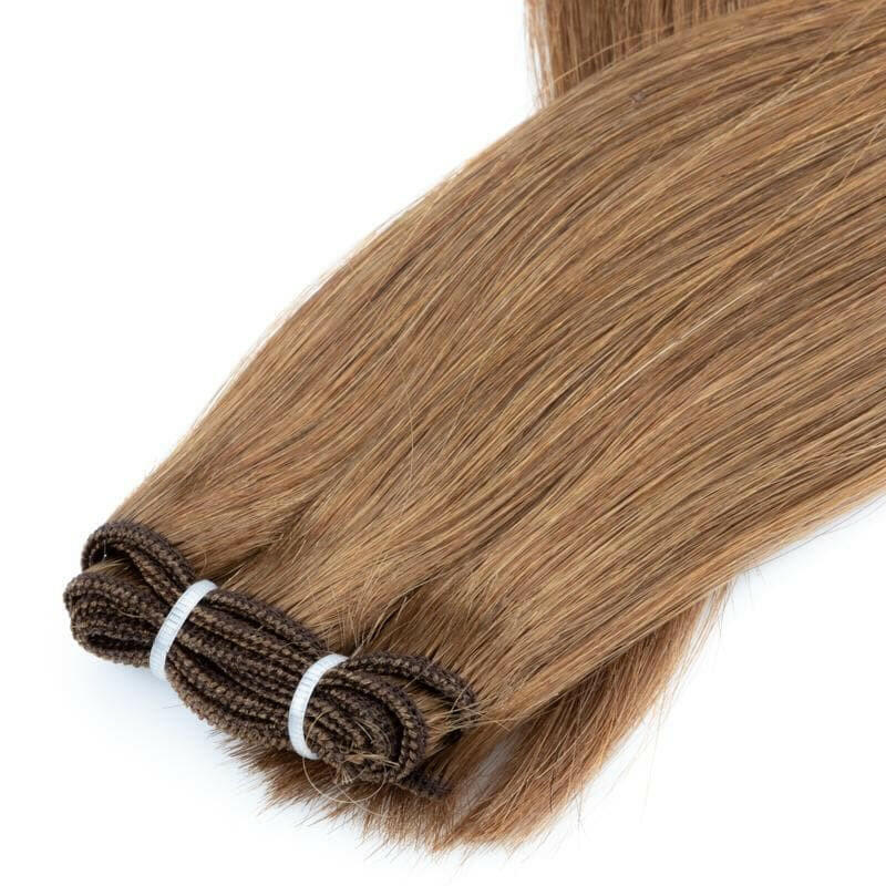 Ash Blonde #14 Machine weft Hair Extension.