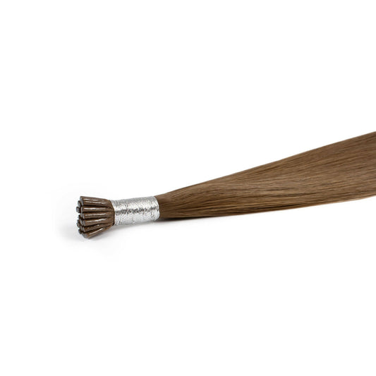 Chestnut Brown #6 Micro I-Tip Hair Extensions – Remy Human Hair | Real Hair Co