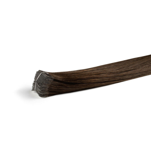 Dark Brown #2 Tape In Hair Extensions – Remy Human Hair | Real Hair Co