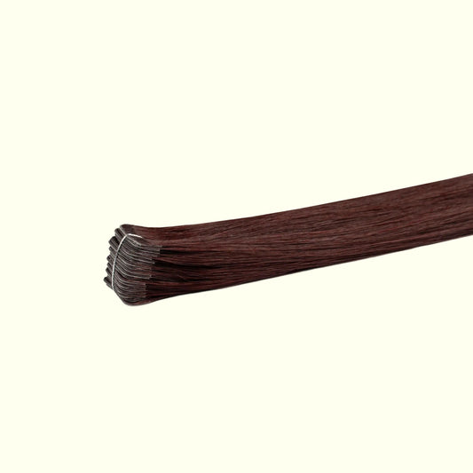 Dark Wine #99J Tape In Hair Extensions – Remy Human Hair | Real Hair Co