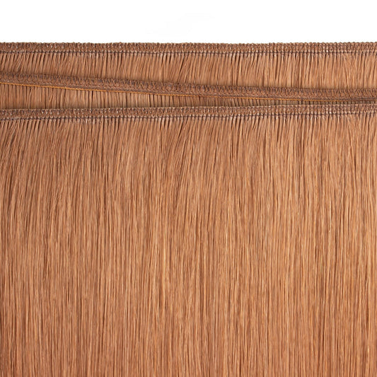 Medium Auburn Blonde #30 Machine weft Hair Extension.