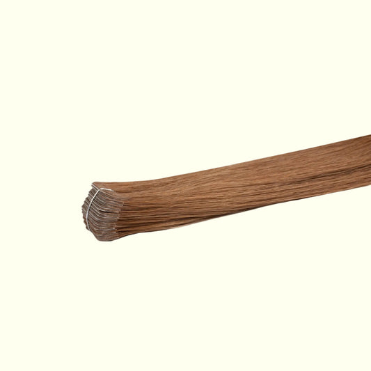 Medium Auburn Blonde #30 Tape In Hair Extensions – Remy Human Hair | Real Hair Co