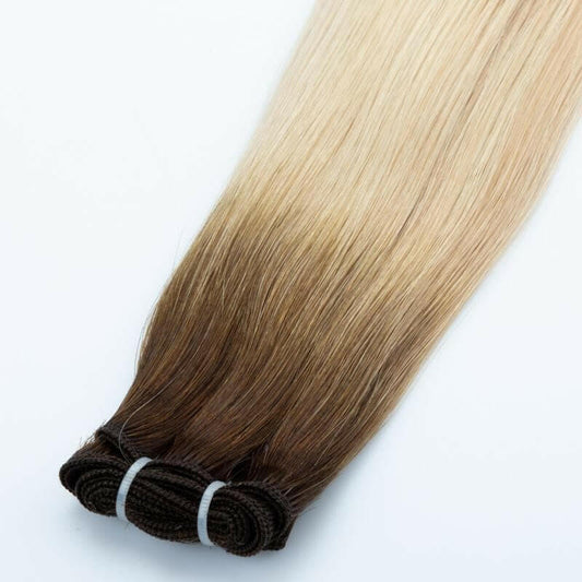 Ombre Blonde T4- 60 Mini Weft Hair Extensions – Remy Human Hair | Real Hair Co