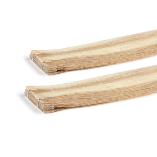 Piano #18/60 Russian Invisible Tape Hair Extension.