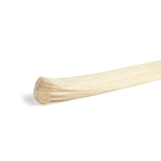 Platinum Blonde #60 Tape In Hair Extensions – Remy Human Hair | Real Hair Co