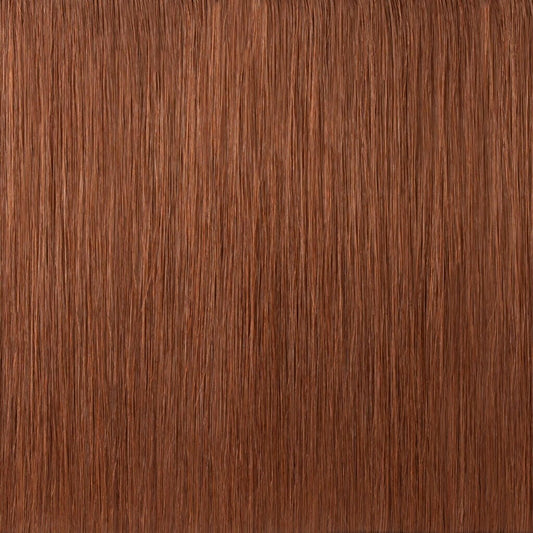 Rich Copper Auburn #33 Micro Bead I tip Hair Extension.