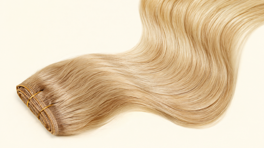 Real Hair Co premium hair extension methods - Nano Ring, Tape In, Hand Tied Weft, Flat Tip | Real Hair Co