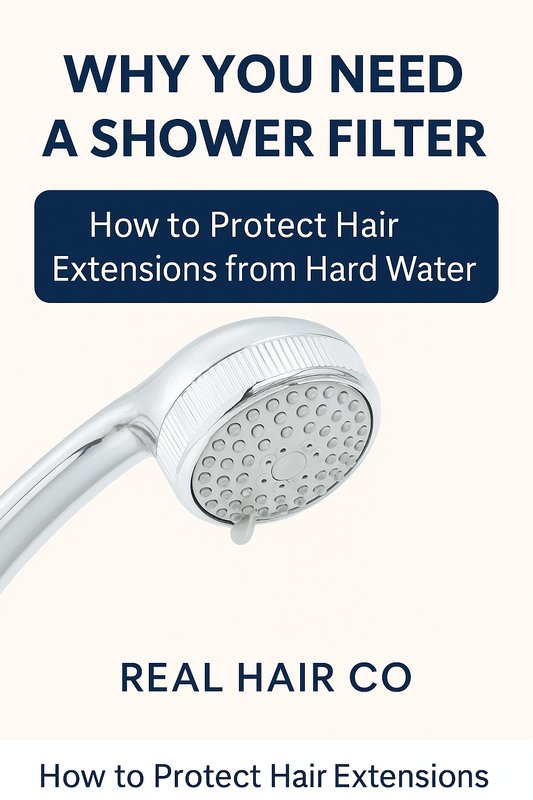 Why Every Hair Extension Wearer Needs a Shower Filter - REAL HAIR CO