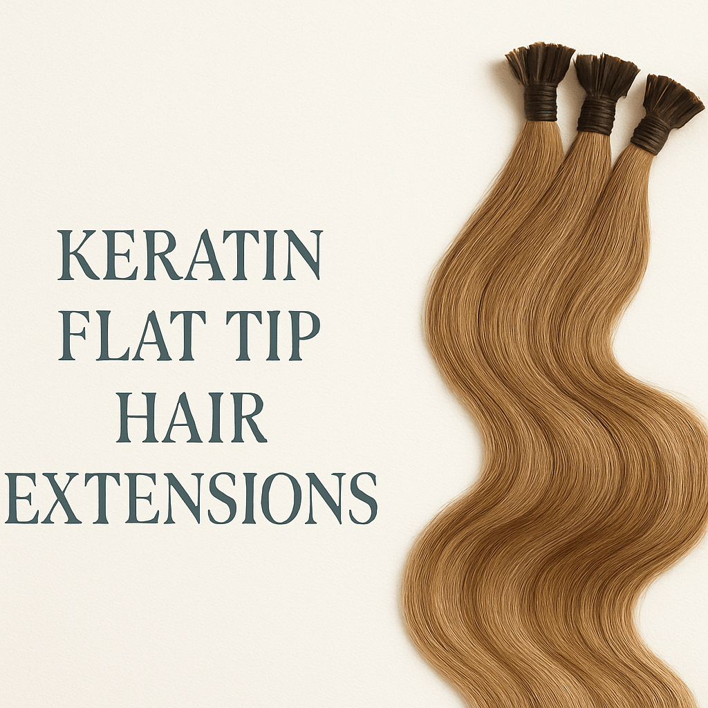 Flat Tip Hair Extensions - REAL HAIR CO
