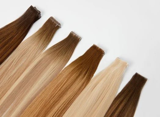 Seamless Invisible Injection Tape Hair Extensions - REAL HAIR CO
