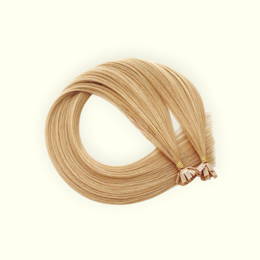 Swedish Blonde #20 Keratin Flat Tip Hair Extensions | Real Hair Co.