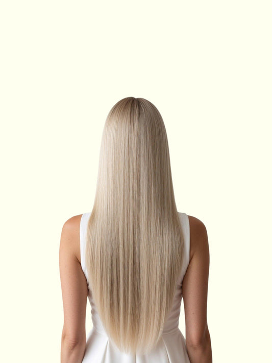 Light Ash Blonde #22 Tape In Hair Extensions | Real Hair Co