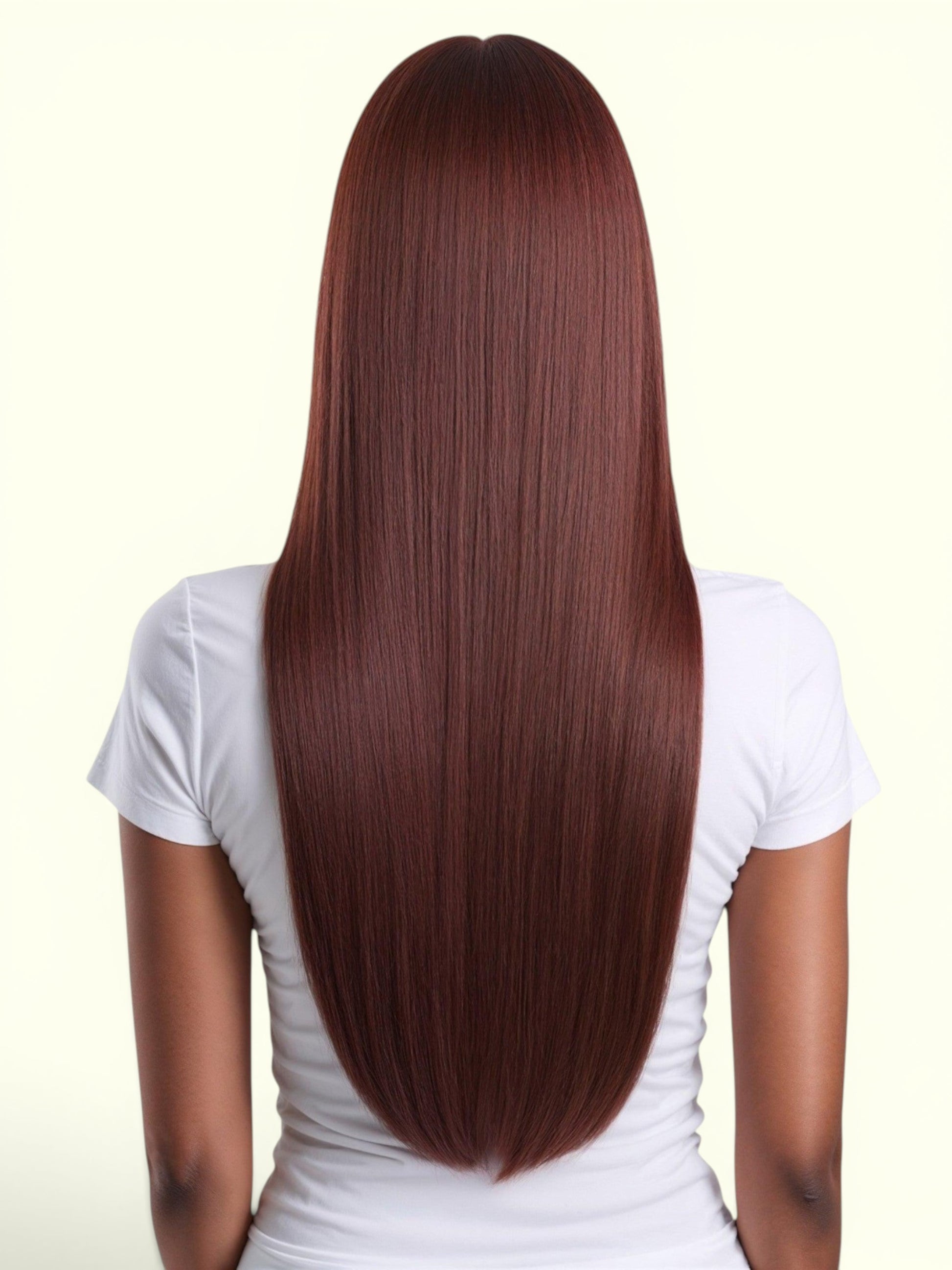 Warm Cherry Brown #35 Micro Tip Hair Extensions – Remy Human Hair | Real Hair Co