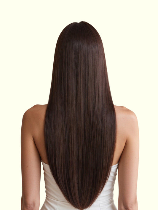 Chocolate Brown #2 Hand Tied Weft Hair Extensions | Real Hair Co