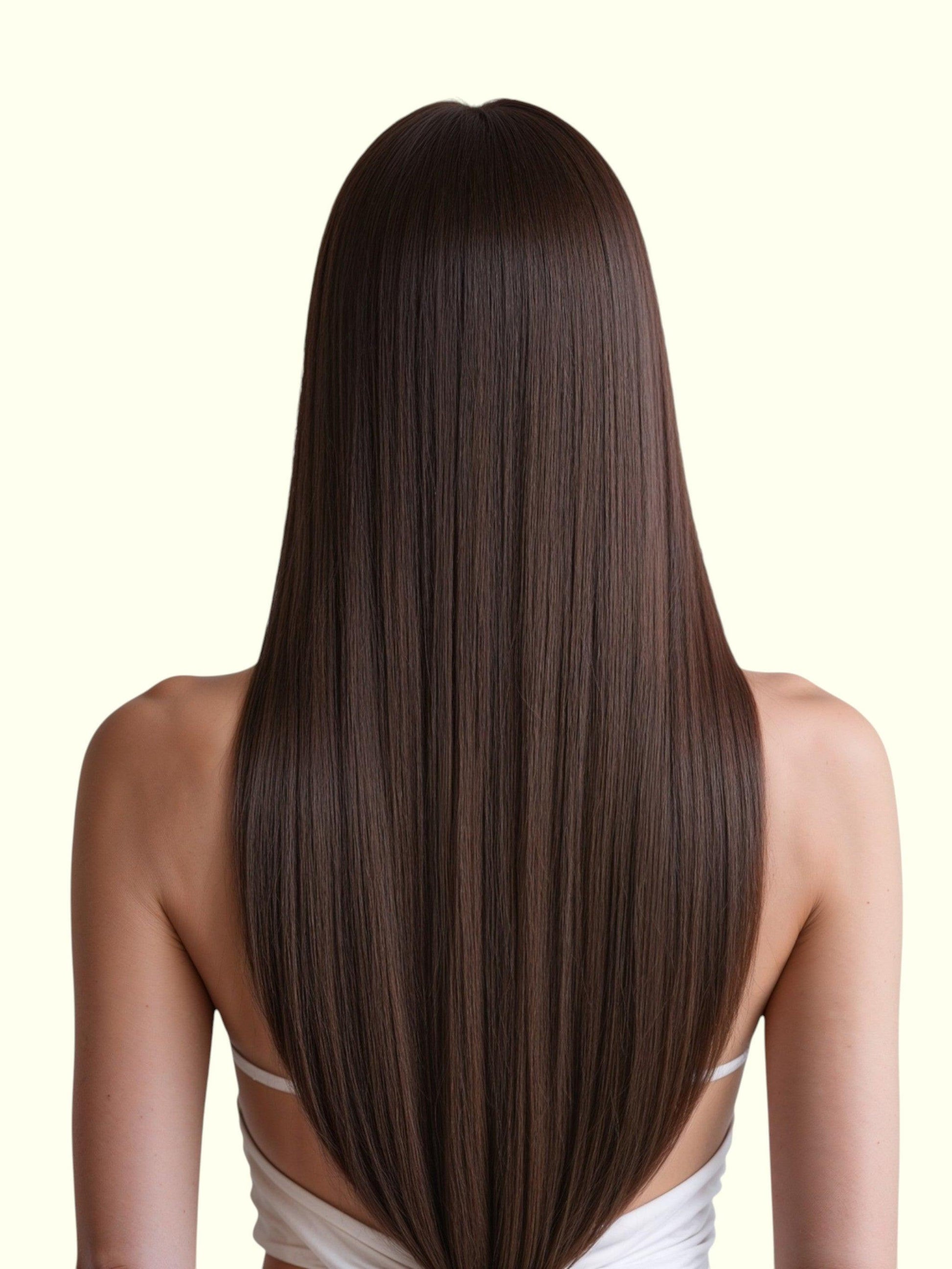 Chocolate Brown #4 Micro Tip Hair Extensions – Remy Human Hair | Real Hair Co
