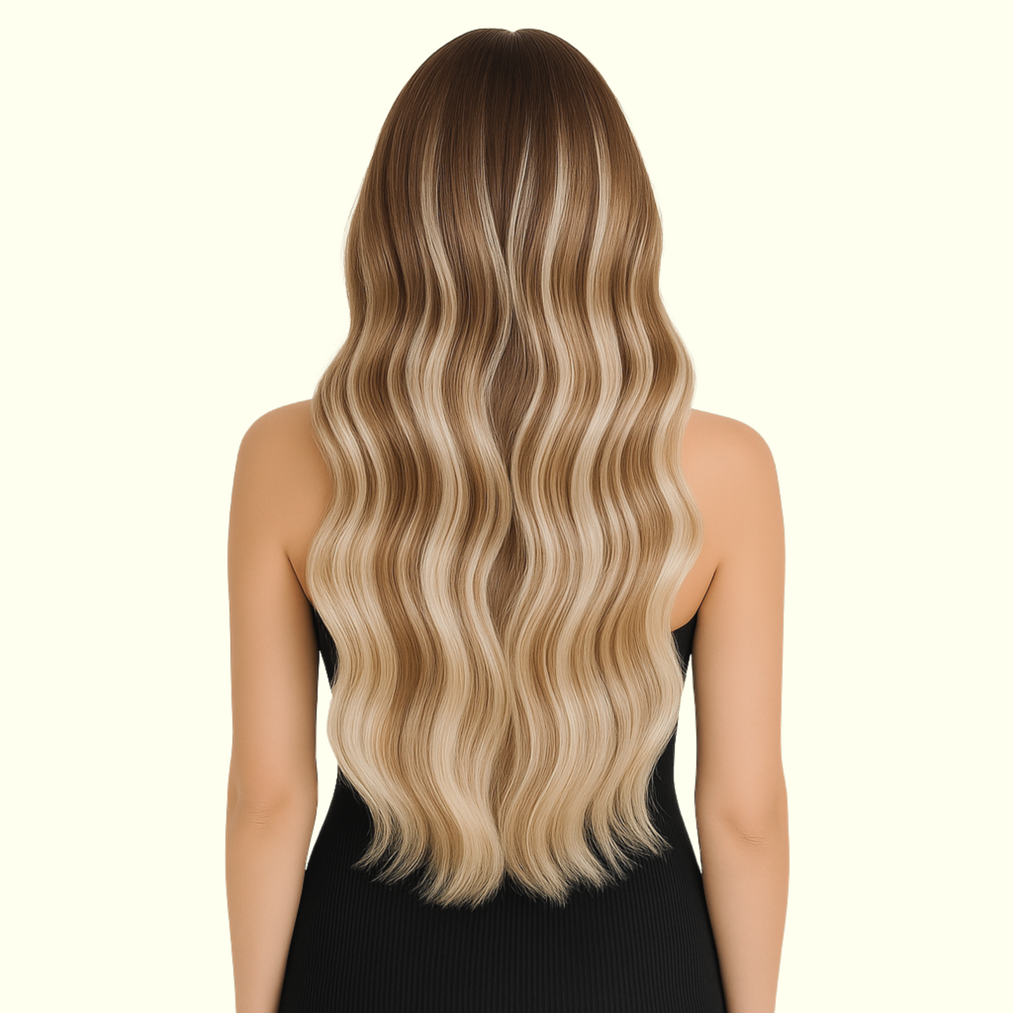 T4-P8/60 Brunette to Bronde Tape-In Extensions – Remy Human Hair – Same Day Shipping