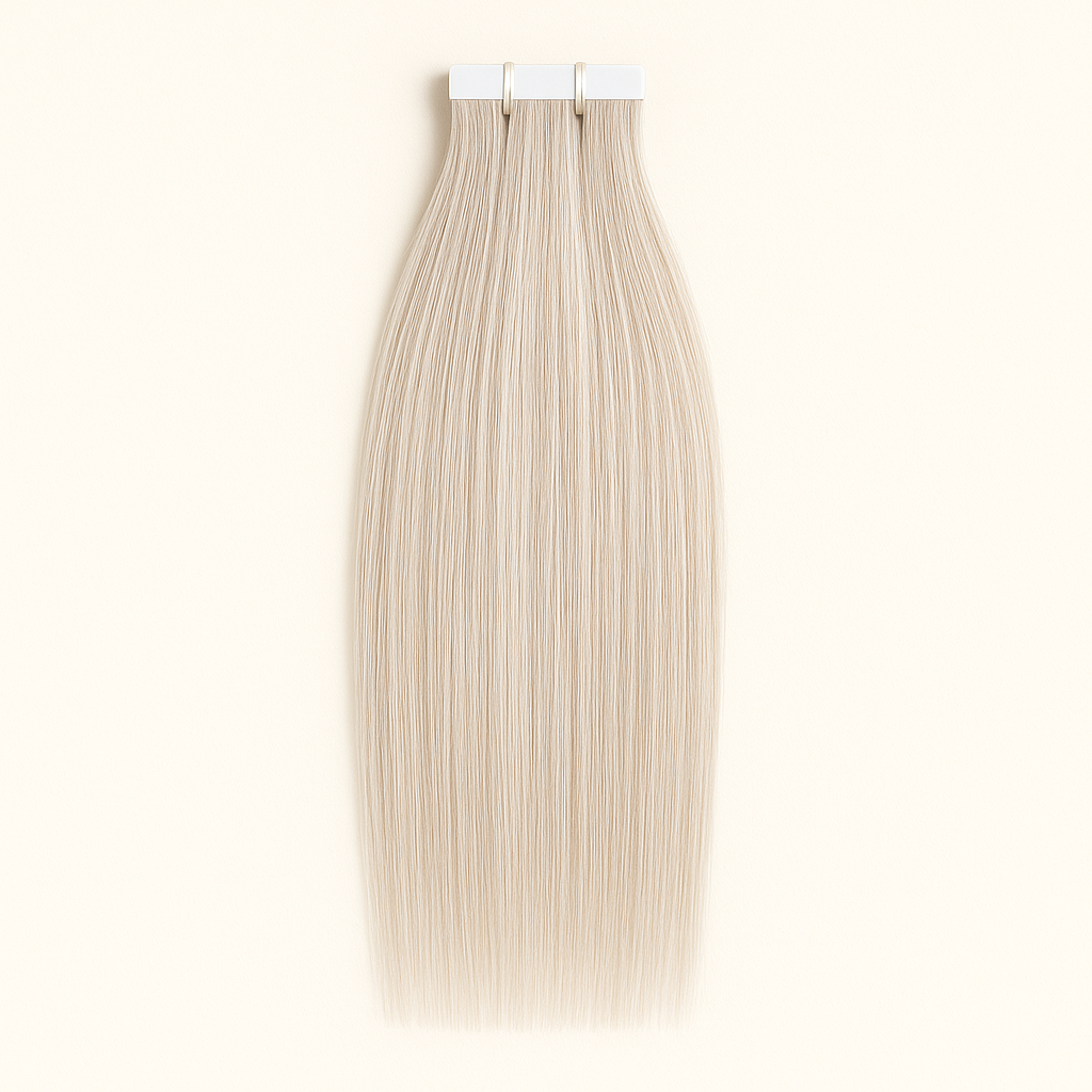 M60/ICE Platinum Ice Melt Tape-In Extensions – Remy Human Hair – Same Day Shipping