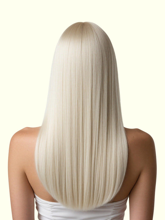 Ice Blonde Mini Weft Hair Extensions | Real Hair Co