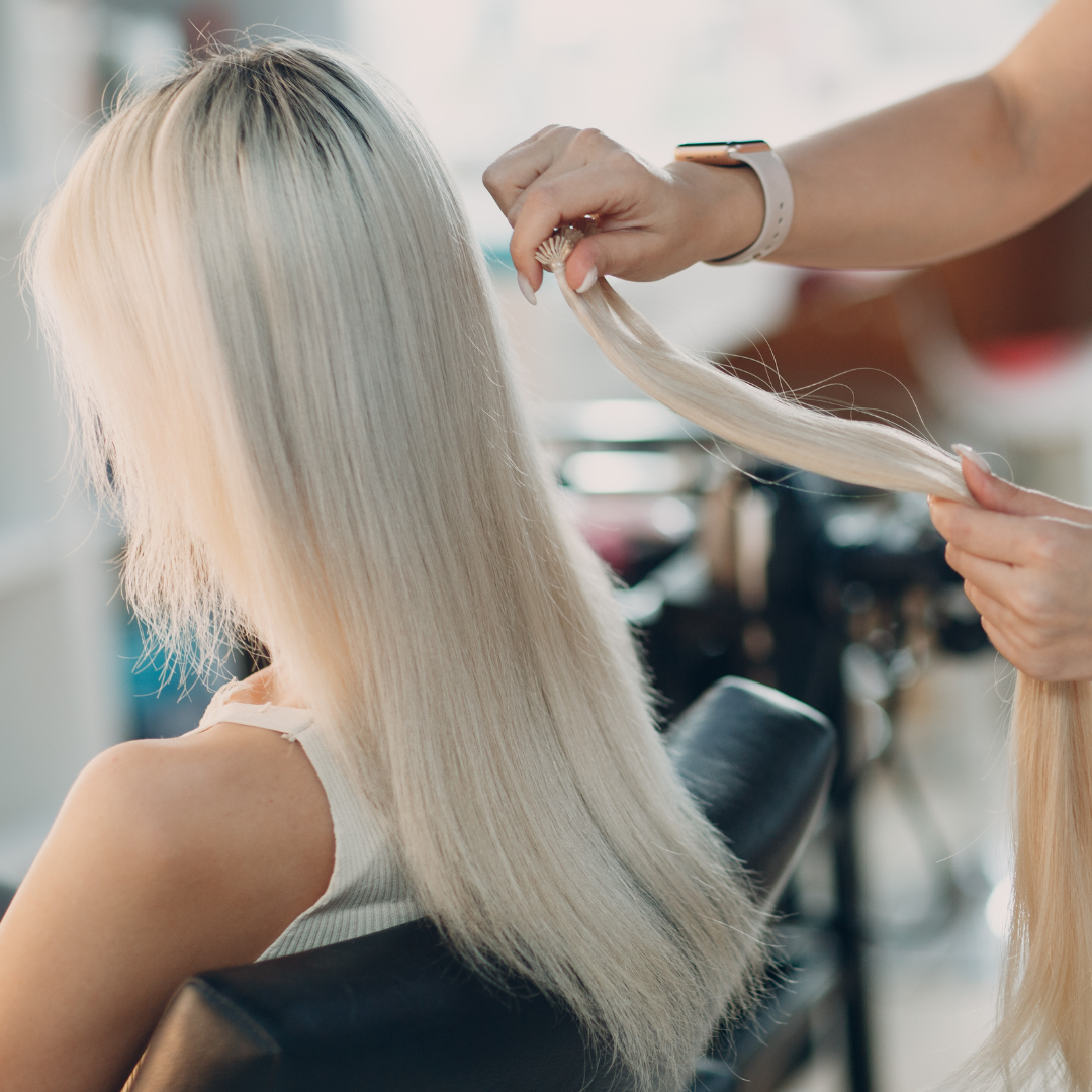 ICE and Platinum Blonde Mix #ICE/60 Premium Tape Hair Extensions – Ready to Ship | Real Hair Co