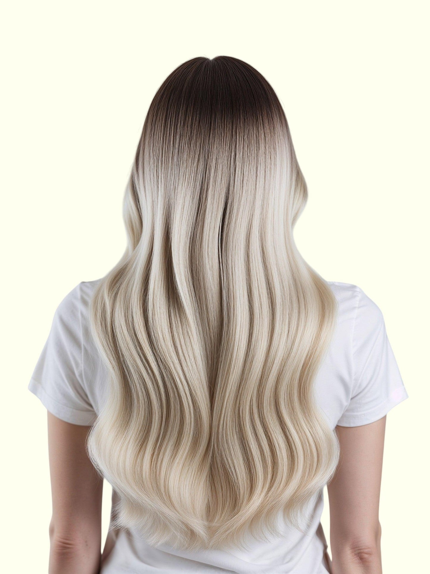Bronze Brown Ombre T4/60 Hand Tied Weft Hair Extensions – Remy Human Hair | Real Hair Co