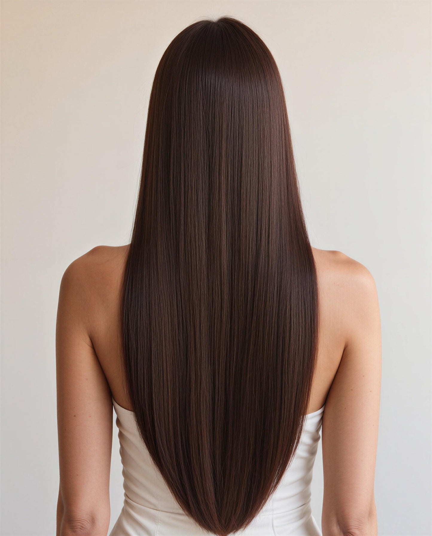 Darkest Brown #2 Keratin Flat Tip Hair Extensions | Real Hair Co