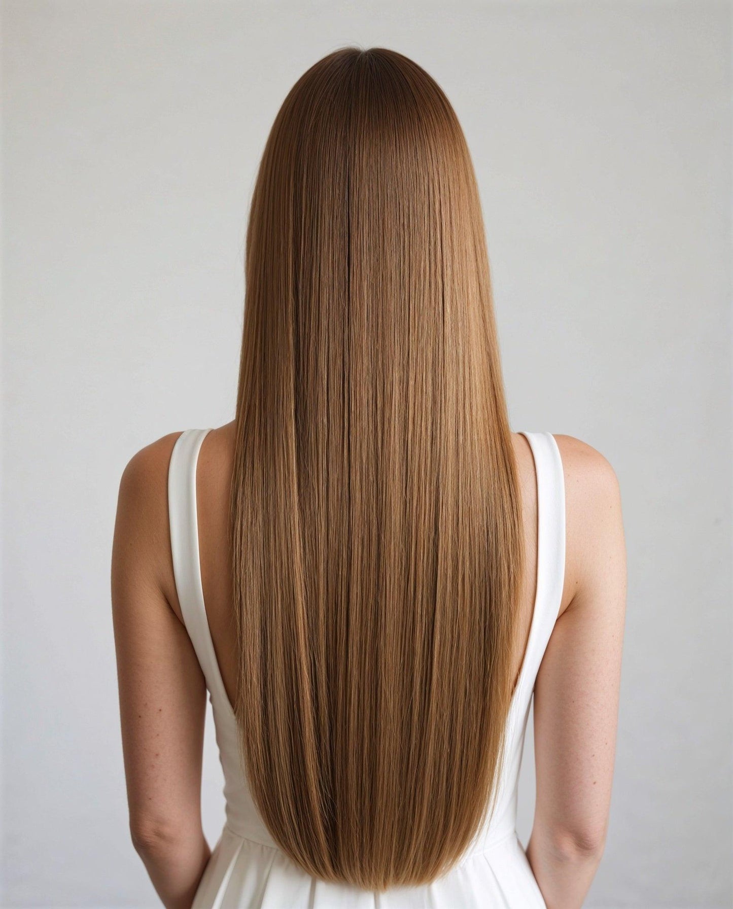 Warm Light Brown #12 Keratin Flat Tip Hair Extensions | Real Hair Co